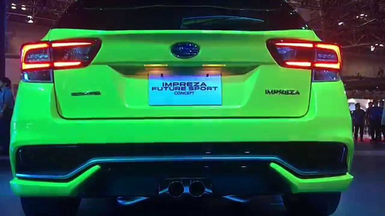 スバル インプレッサ FUTURE SPORT CONCEPT 実車見てきたよ☆新型インプレッサをベースにダイナミック！SUBARU IMPREZA FUTURE SPORT CONCEPT