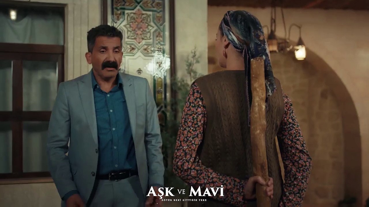 Aşk ve Mavi 40.Bölüm - Fatma, Cemal’i Haydar’la dövüyor!