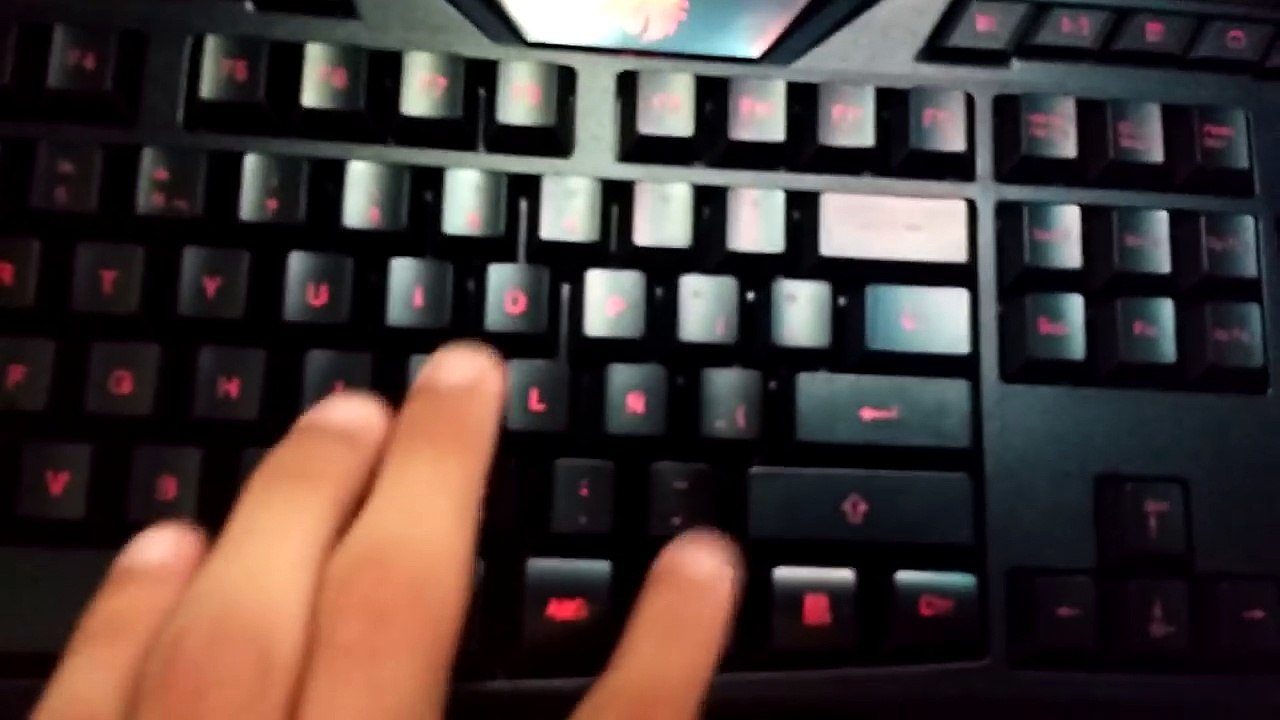 ¡Unboxing Rapido De Teclado Y Raton Gamer!