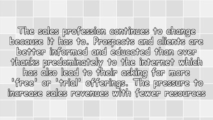Are We Getting Away From What Really Works in Sales?