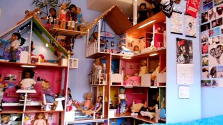 HUGE AMERICAN GIRL DOLL HOUSE TOUR! - Part One