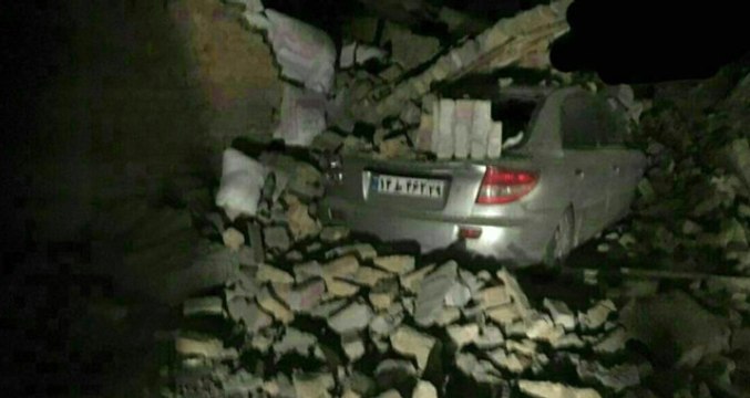 Irak'ı Sallayan 7,3'lük Depremden Gelen İlk Görüntüler, Yıkımın Boyutunu Gözler Önüne Serdi