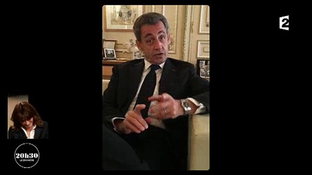 Carla Bruni-Sarkozy les larmes aux yeux en direct face à Laurent Delahousse sur le plateau de France 2