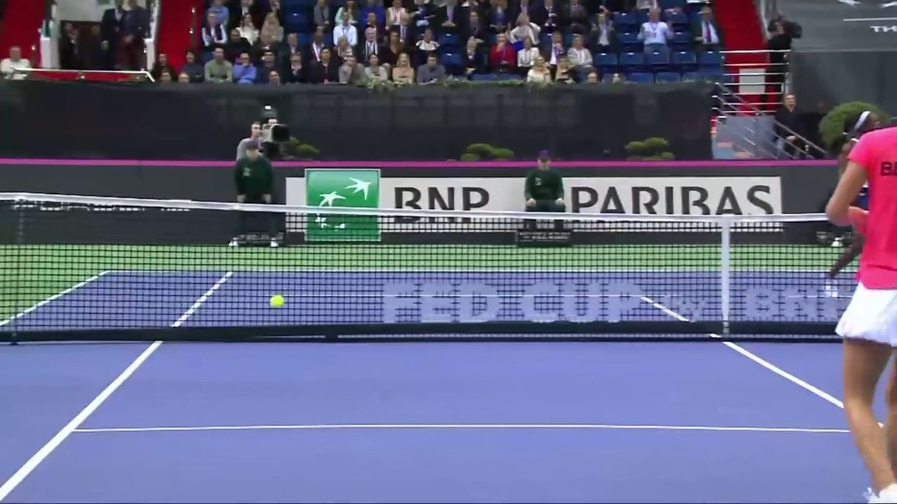 Stephens' sensational volley