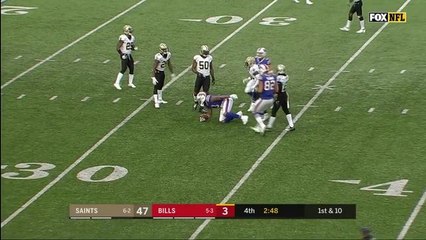 Nathan Peterman finds Kelvin Benjamin for a big gain