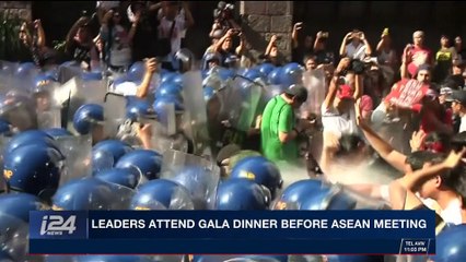 i24NEWS DESK |  Leaders attend gala dinner before ASEAN meeting | Sunday, November 12th 2017