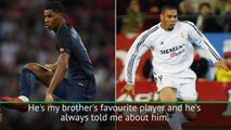 'In my first ever live game, Ronaldo scored a hat-trick' - Rashford