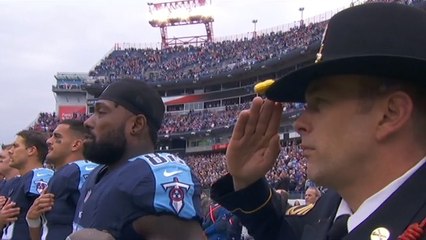 Tennessee Titans salute to service