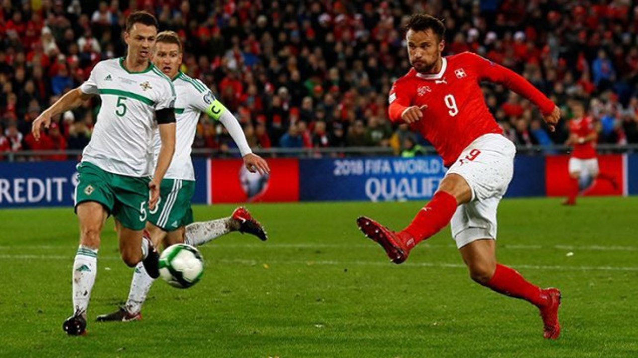 Kuzey İrlanda'yı Eleyen İsviçre, 2018 Dünya Kupası Biletini Kaptı