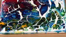 Acrylic Pour Painting: Embellish With Acrylic Paint Markers