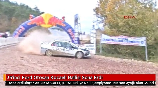 35'inci Ford Otosan Kocaeli Rallisi Sona Erdi