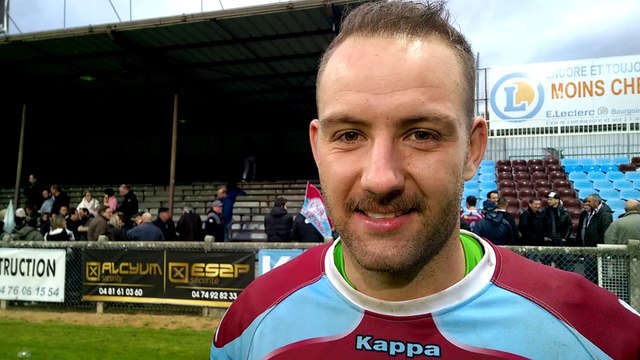 Mickaël Recordier (CSBJ) après Bourg-en-Bresse