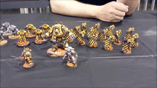 The Traitors Hand - Battle Report - Warhammer 30000 - Zone Mortalis - World Eaters vs Imperial Fists