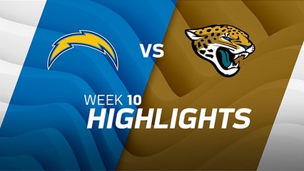 Chargers vs. Jaguars highlights | Week 10