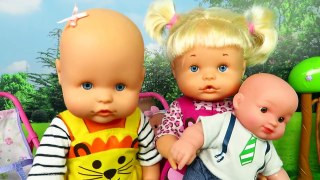 ¡BEBÉ DESAPARECIDO! Nenuco Hermanitas Traviesas pierden a un bebé gemelo Vídeos de muñecas