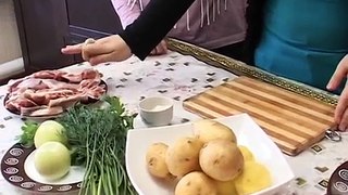 Казахская кухня. Рецепт Курдак из баранины. Вкусный рецепт