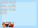 Samsung Galaxy Note 101 Designfolie Golden Jaguar Skin Aufkleber für Galaxy Note 101