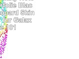 Samsung Galaxy Note 101 Designfolie Black Leona Leopard Skin Aufkleber für Galaxy Note