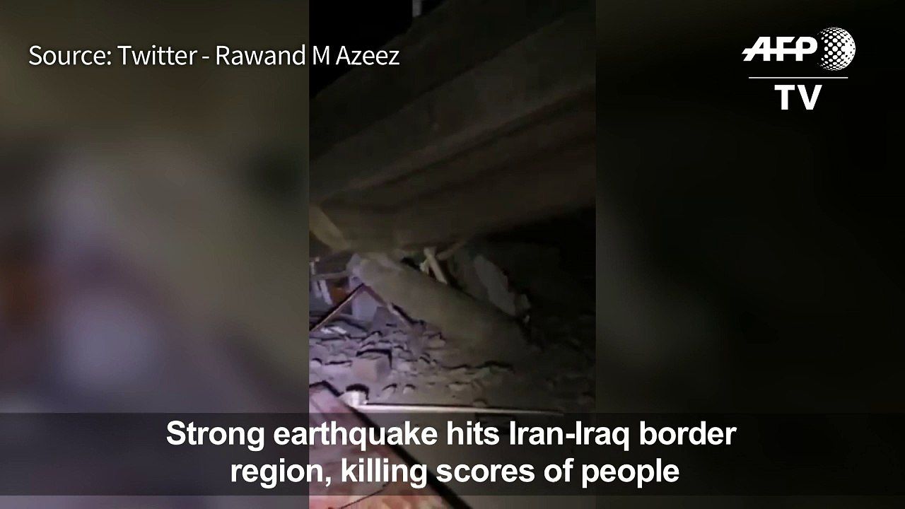 Deadly quake rocks Iran-Iraq border