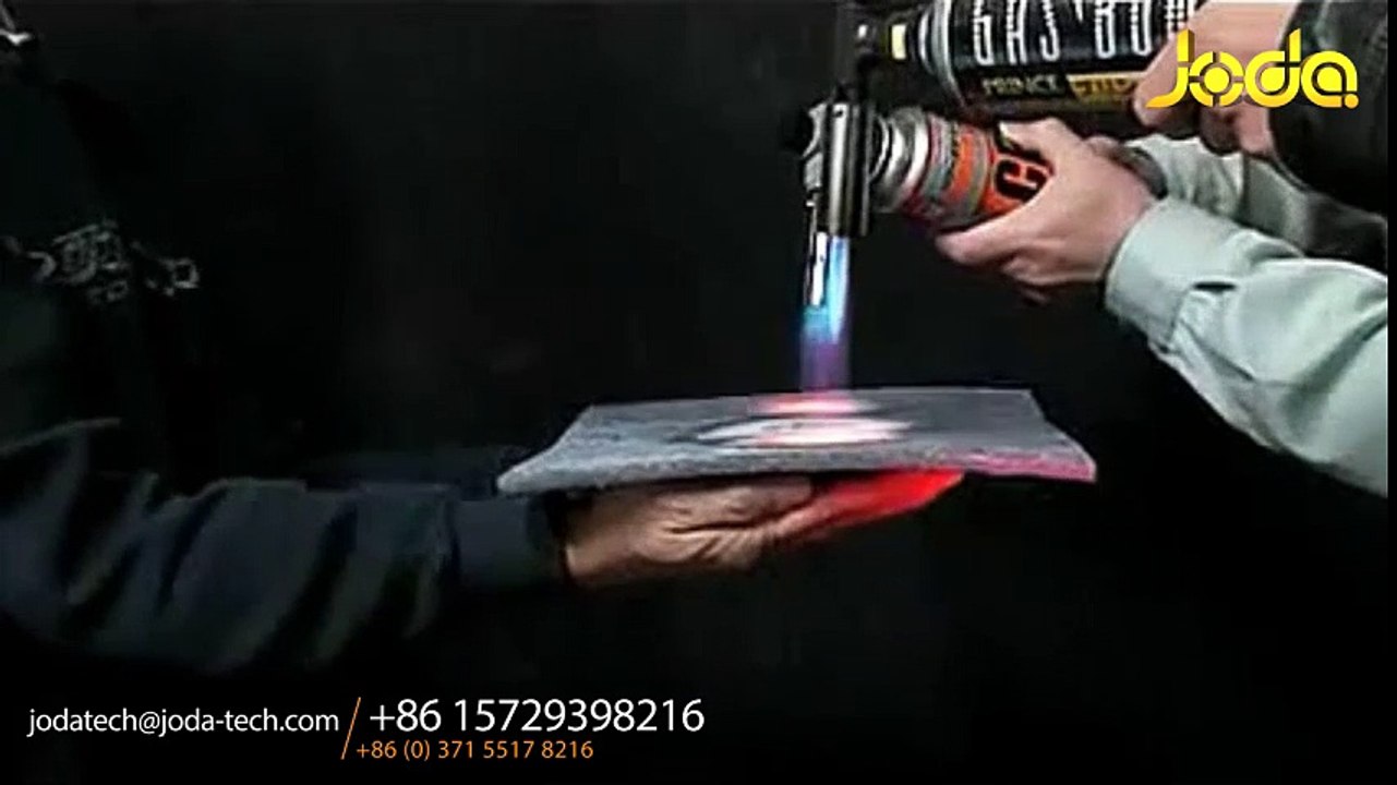 Aerogel fire testwww.joda-tech.com