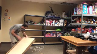 Kids POTTY GAME Toilet Troubles + Organizing Renovating DisneyCarToys Toy Office Behind The Scenes