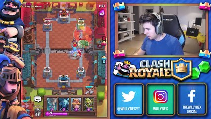 IMPARABLE MAZO con ESQUELETO GIGANTE - CLASH ROYALE