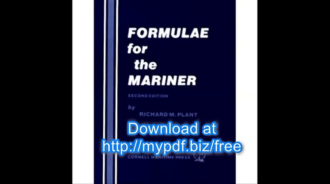 Formulae for the Mariner