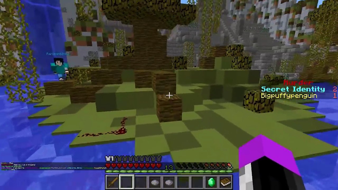 MINECRAFT | MURDER GAMEPLAY | GAMER CHAD & RADIOJH GAMES | NEW SKIN