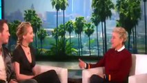 Jennifer Lawrence & Chris Pratt interviews on Ellen - November 11th, 2016
