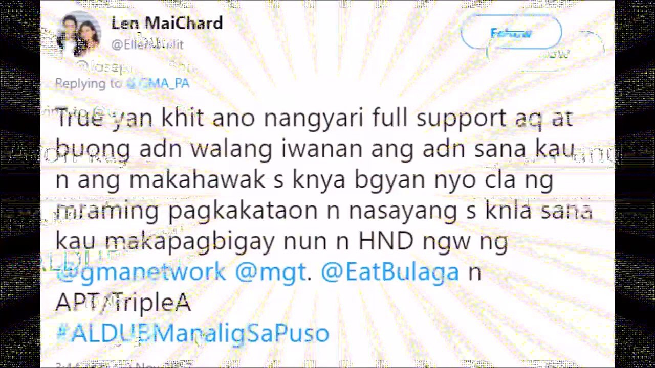 Maine Mendoza at Alden Richards nakatanggap ng reaksyon sa isang kilalang Personalidad sa Digital World!