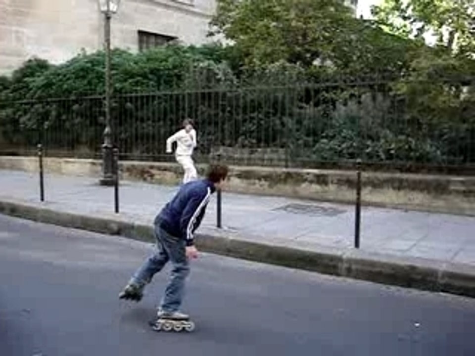 roller entre ami