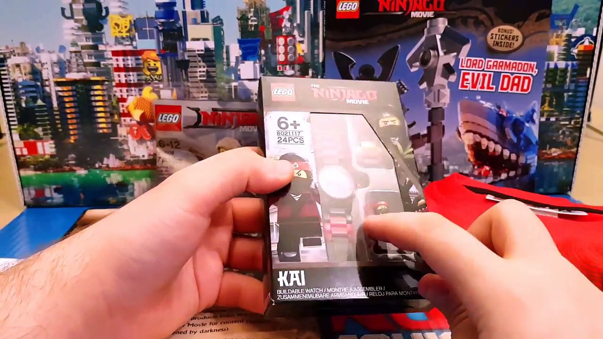 Lego Ninjago Movie Warner Bros Gift Box - UNBOXING! - video Dailymotion