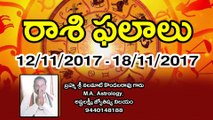 Weekly Rasi Phalalu రాశి ఫలాలు 12-11-2017 To 18-11-2017