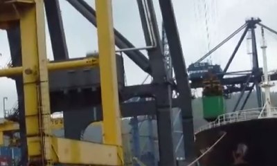 Pelindo 4 Datangkan Container Crane untuk Dukung Ekspor