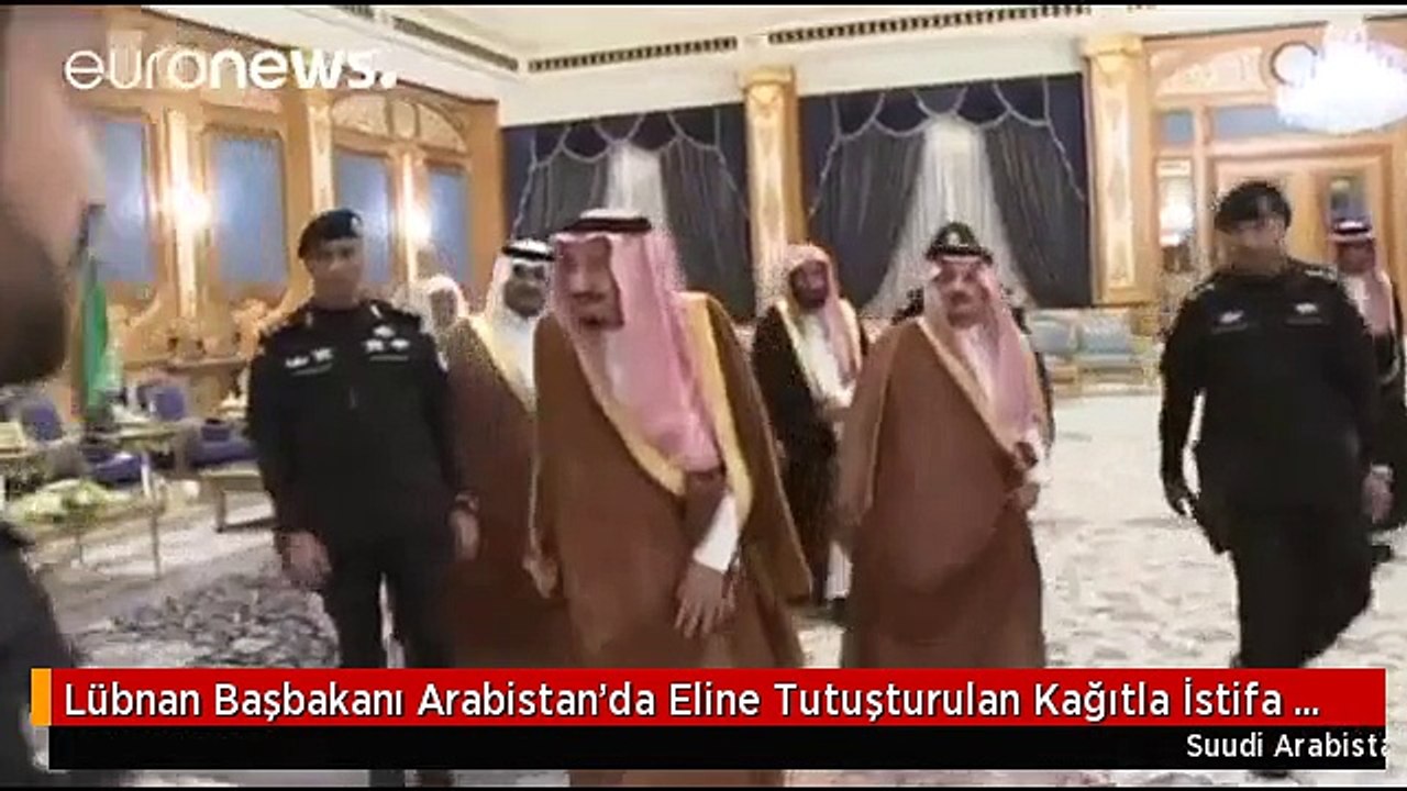 Lübnan Başbakanı Arabistan'da Eline Tutuşturulan Kağıtla İstifa Etmiş