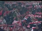 Radość Polaków po meczu Polska - Belgia 1