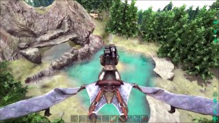 MODDED ARK: Survival Evolved - ROUNDED WALL BUILDING! Ep 2 ( Gameplay )