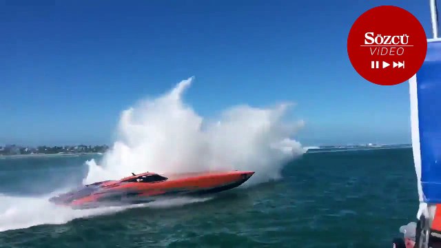 Bot yarışı kazası sosyal medyanın gündeminde