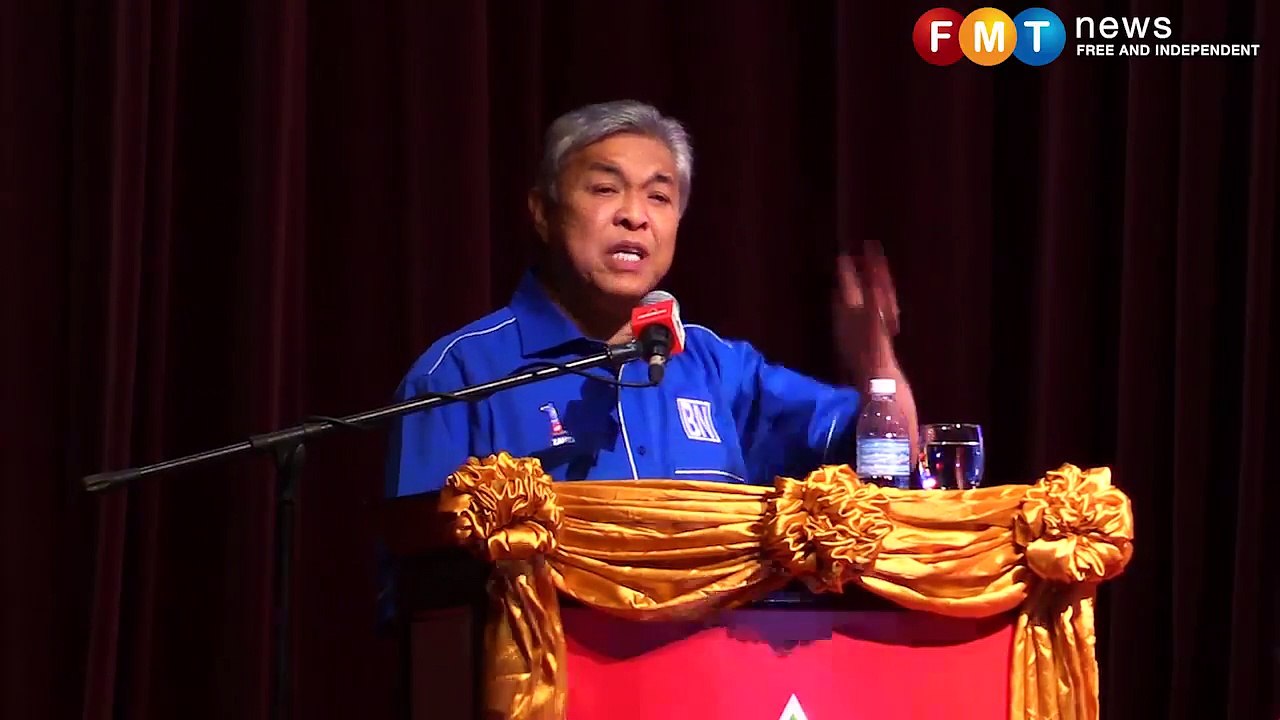 Banjir Pulau Pinang adalah Tuhan tunjukkan ini ketika terbaik tawan P. Pinang kata Ahmad Zahid Hamidi