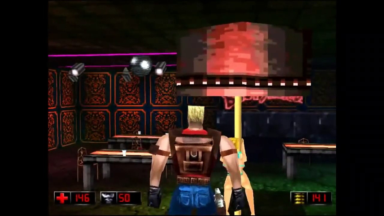 Duke Nukem Time To Kill Gameplay Walkthrough Level 1: Time To Kill (All Secrets) (HD) (PSX, PS1, PS)