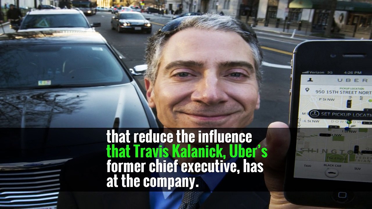 Uber Reaches Deal to Sell Stake to SoftBank