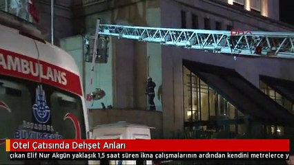 Otel Çatısında Dehşet Anları