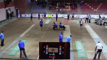 Premier tour, tir rapide en double, Club Elite Masculin J4, Saint-Vulbas contre Aix-les-Bains, novembre 2017