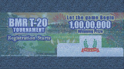 BMR T20 Cricket Tournament | Winning 1Crore** Prize | BMR Sports