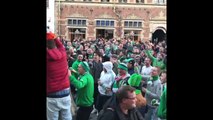 Les fans Irlandais envahissent Copenhague en chantant dans les rues ! Coupe du monde de Football 2018