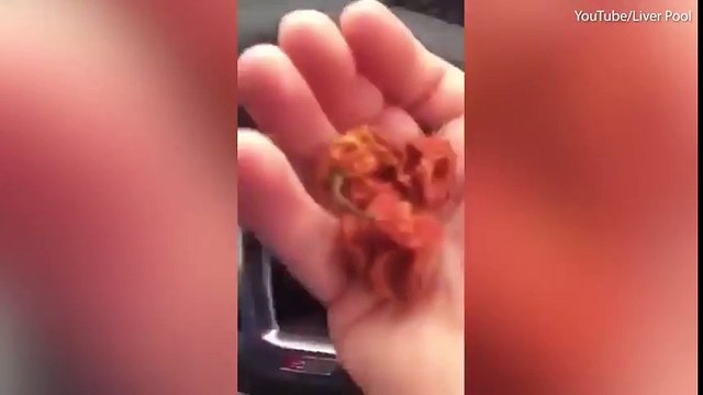 Ce sans-abri doit manger un piment pour gagner de l'argent !