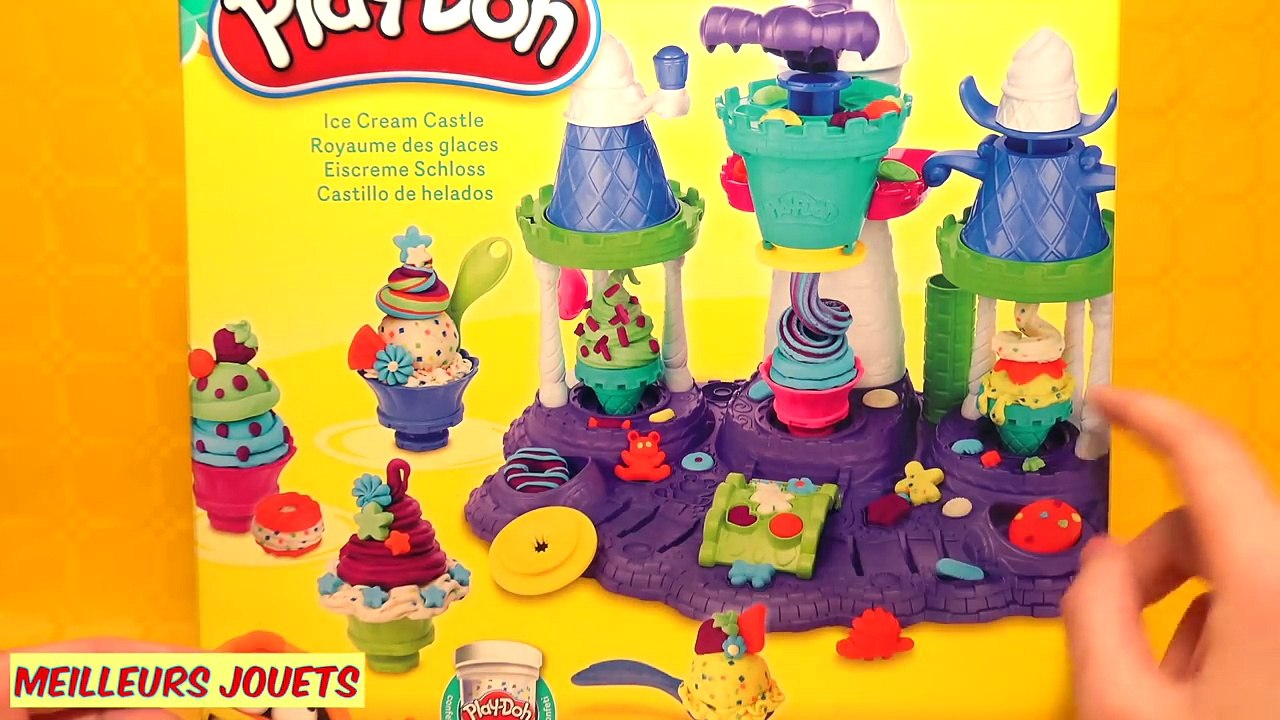 Pâte à Modeler Play Doh Le Royaume des Glaces Desserts Glacés et Gâteaux en français