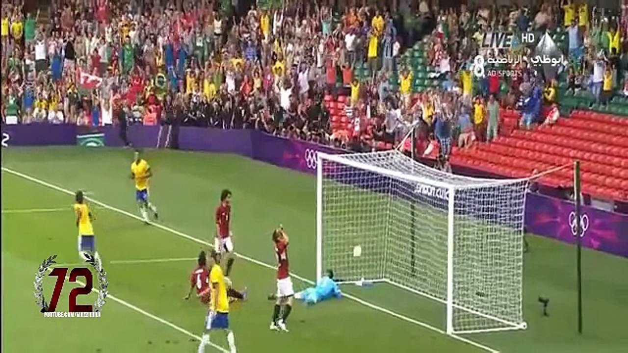 نيمار يحرز هدفأ فى مصر وابو تريكه وصلاح يردو عليه بـ هدفين رائعين