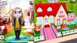 My Talking Anglea VS. Ava The 3D Doll iPad Gameplay HD