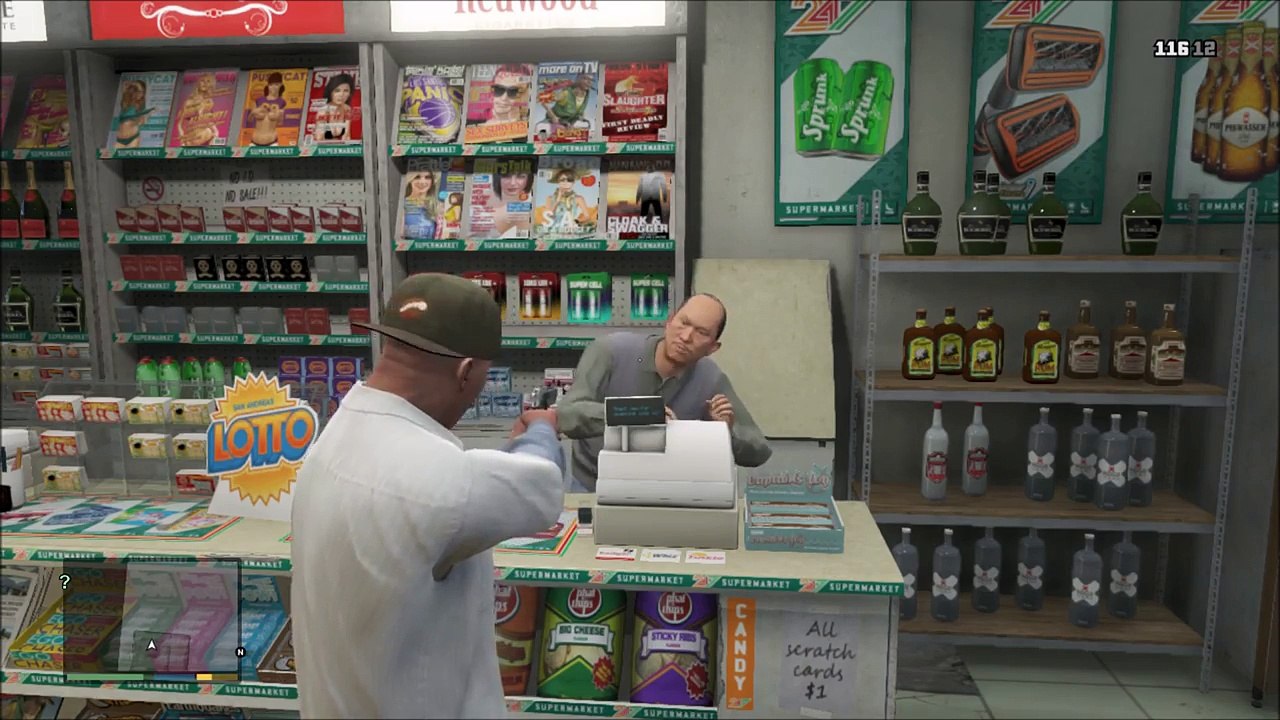 GTA V online The worst customer